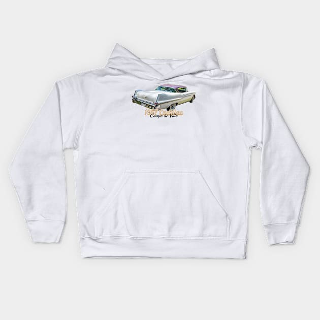 1957 Cadillac Coupe de Ville Kids Hoodie by Gestalt Imagery